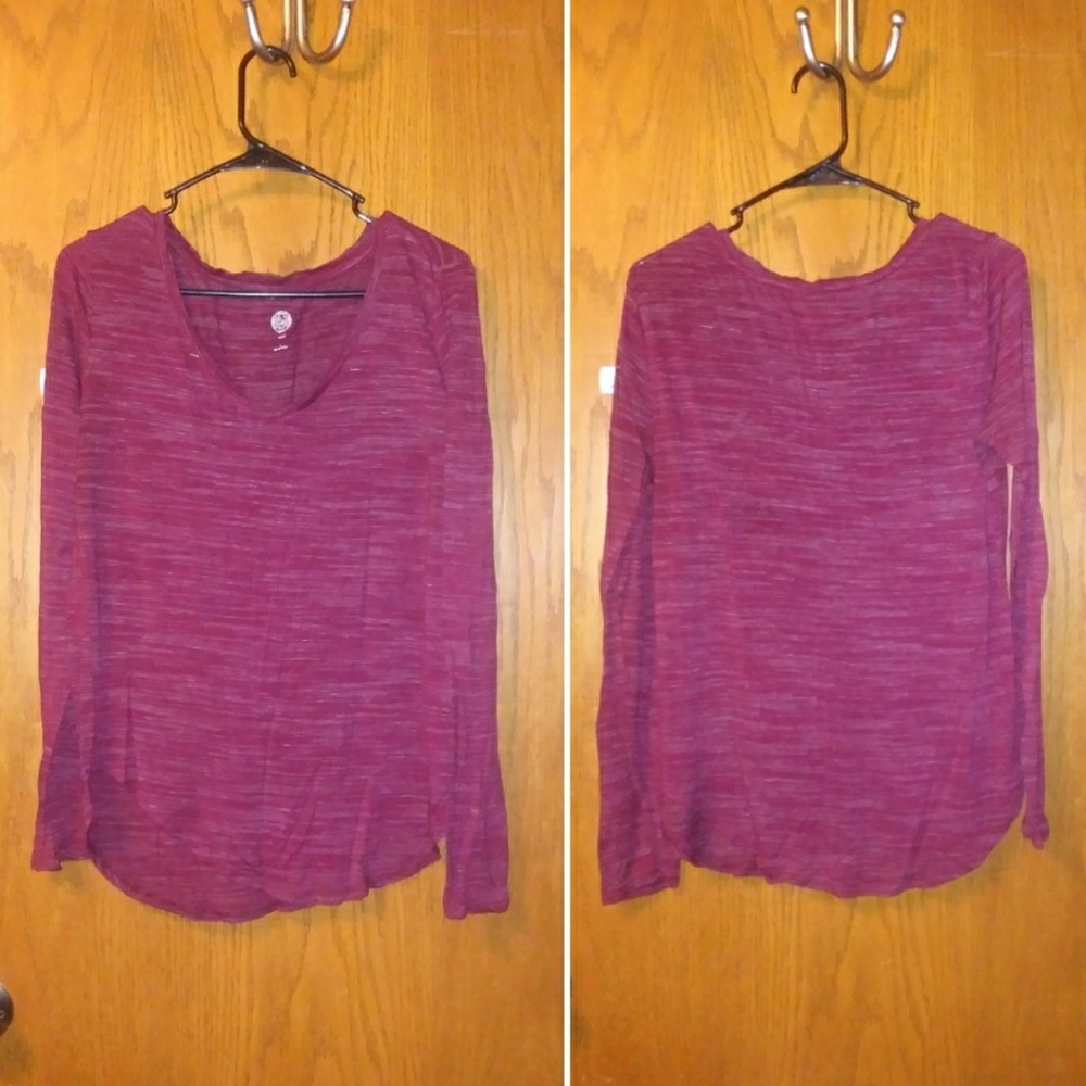 Long-Sleeve V-Neck